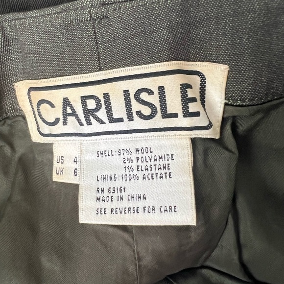 Carlisle grey trousers pants size 4 - Picture 5 of 6